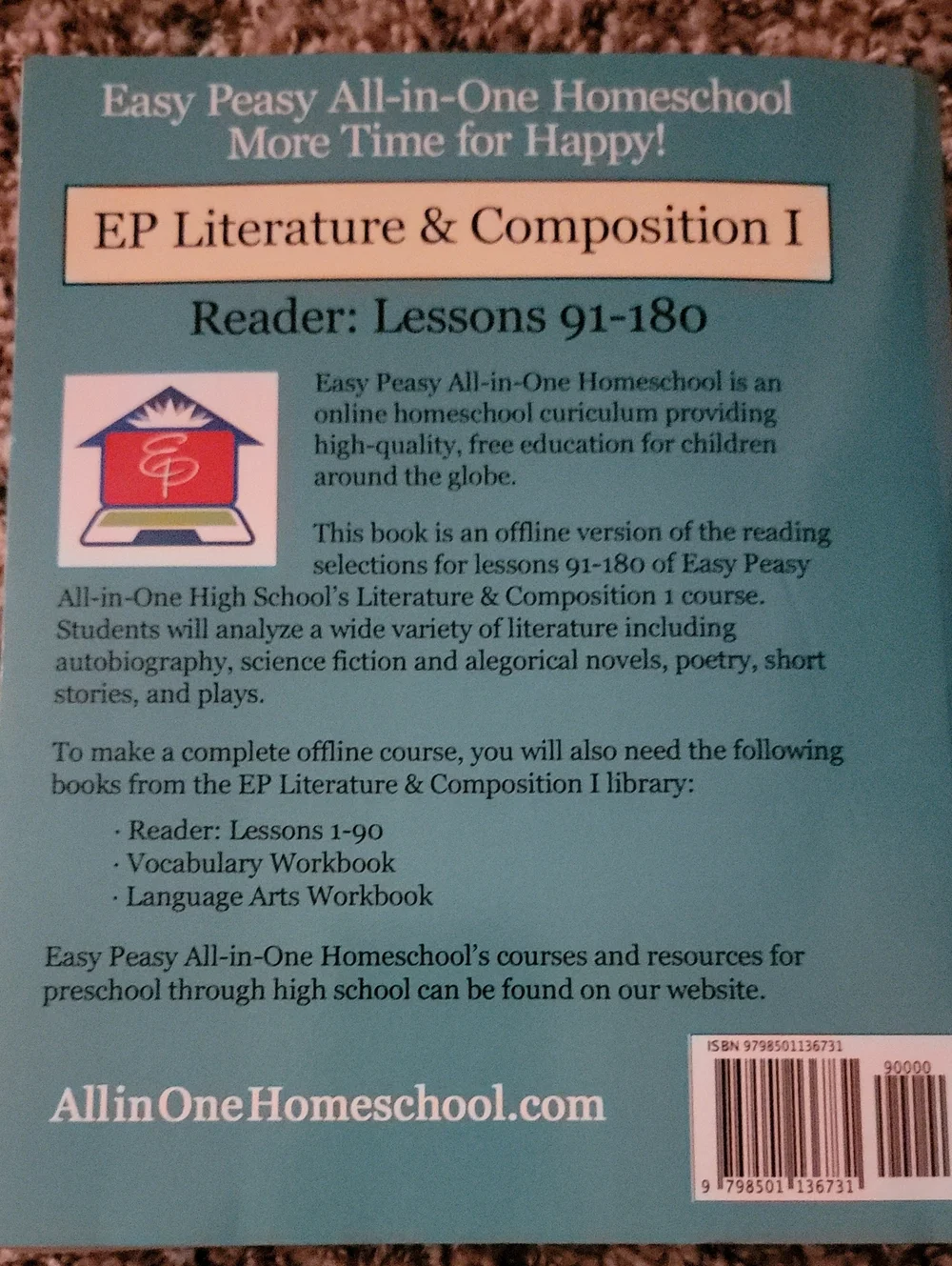 EP Literature & Composition Readers  from - EASY PEASY ALL IN ONE HOMESCHOOL-